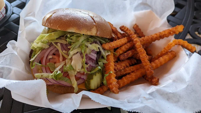 Main moose burger