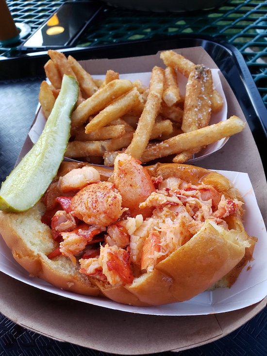 Main moose sea-food